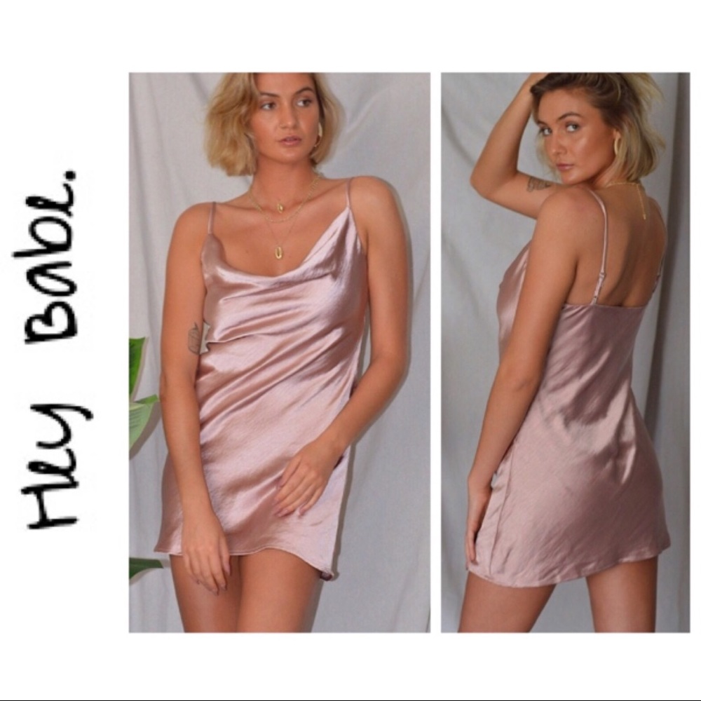 Mini Slip Dress